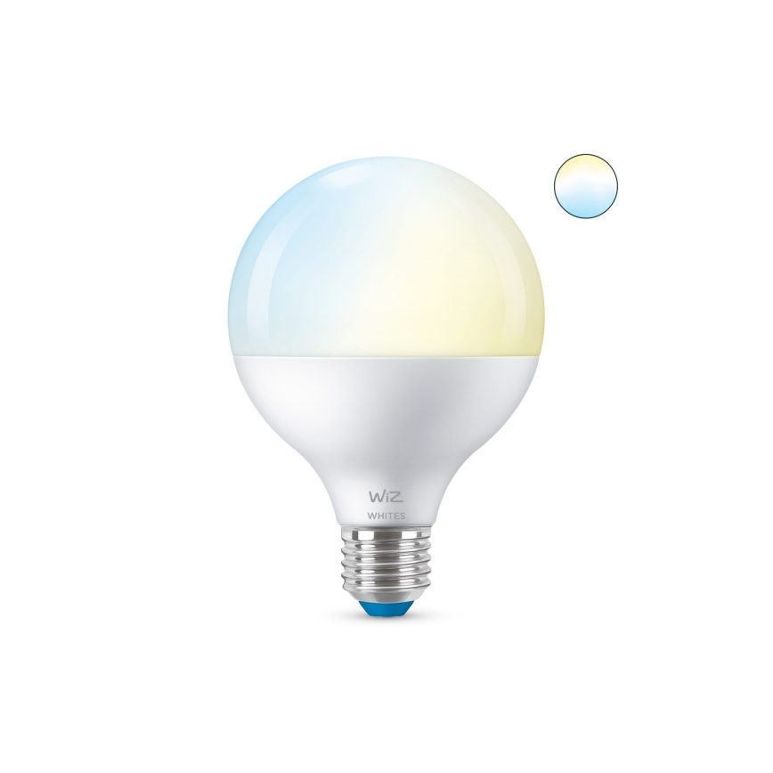 LED-pære dæmpbar G95 E27/11W/230V 2700-6500K CRI 90 Wi-Fi - WiZ