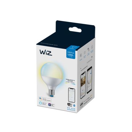 LED-pære dæmpbar G95 E27/11W/230V 2700-6500K CRI 90 Wi-Fi - WiZ