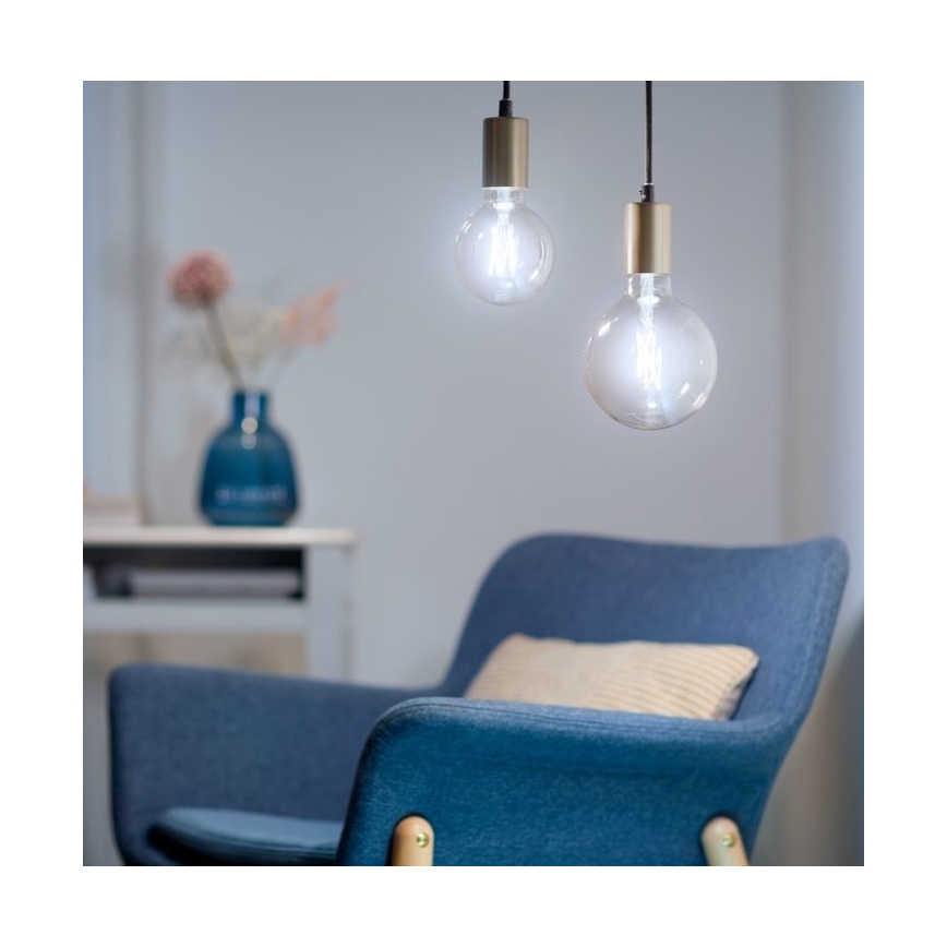 LED-pære dæmpbar FILAMENT G95 E27/6,7W/230V 2700-6500K CRI 90 Wi-Fi - WiZ