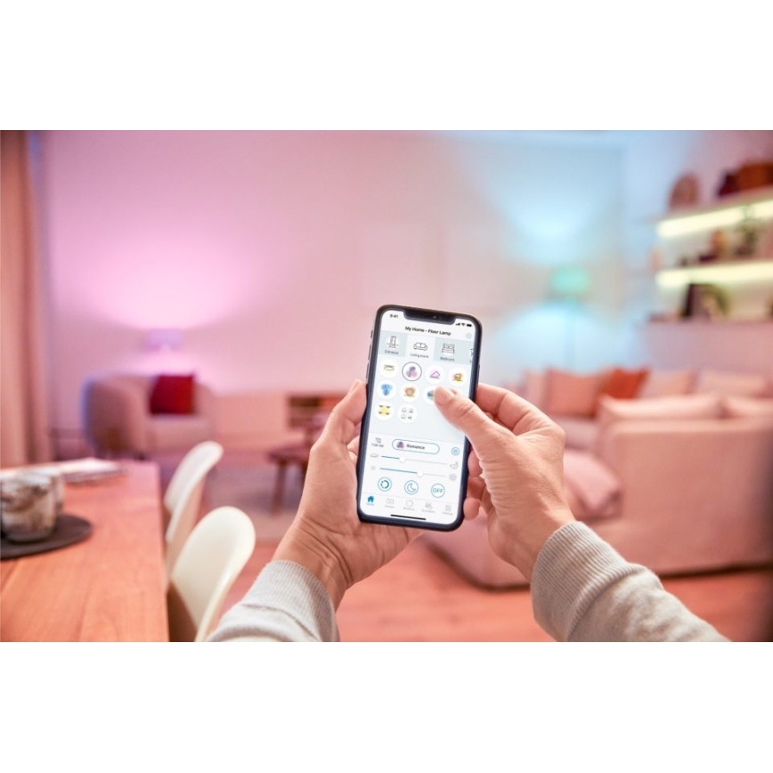 LED-pære dæmpbar FILAMENT G95 E27/6,7W/230V 2700-6500K CRI 90 Wi-Fi - WiZ