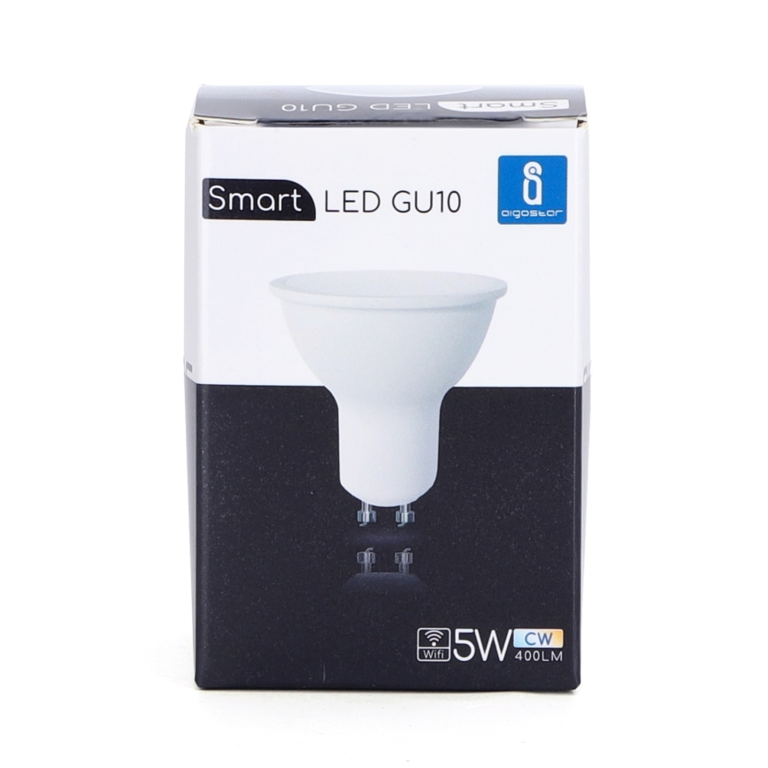 LED-pære dæmpbar GU10/5W/230V 3000-6500K Wi-Fi - Aigostar