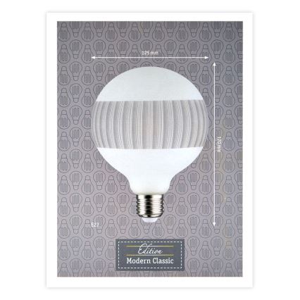 LED-pære dæmpbar KLASSISK G125 E27/4,5W/230V 2600K - Paulmann 28743