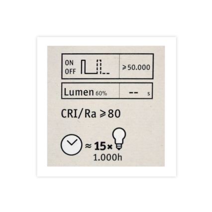 LED-pære dæmpbar KLASSISK G125 E27/4,5W/230V 2600K - Paulmann 28743