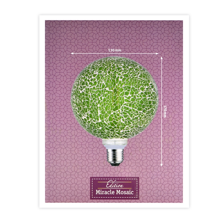 LED-pære dæmpbar MOSAIC G125 E27/5W/230V 2700K - Paulmann 28747