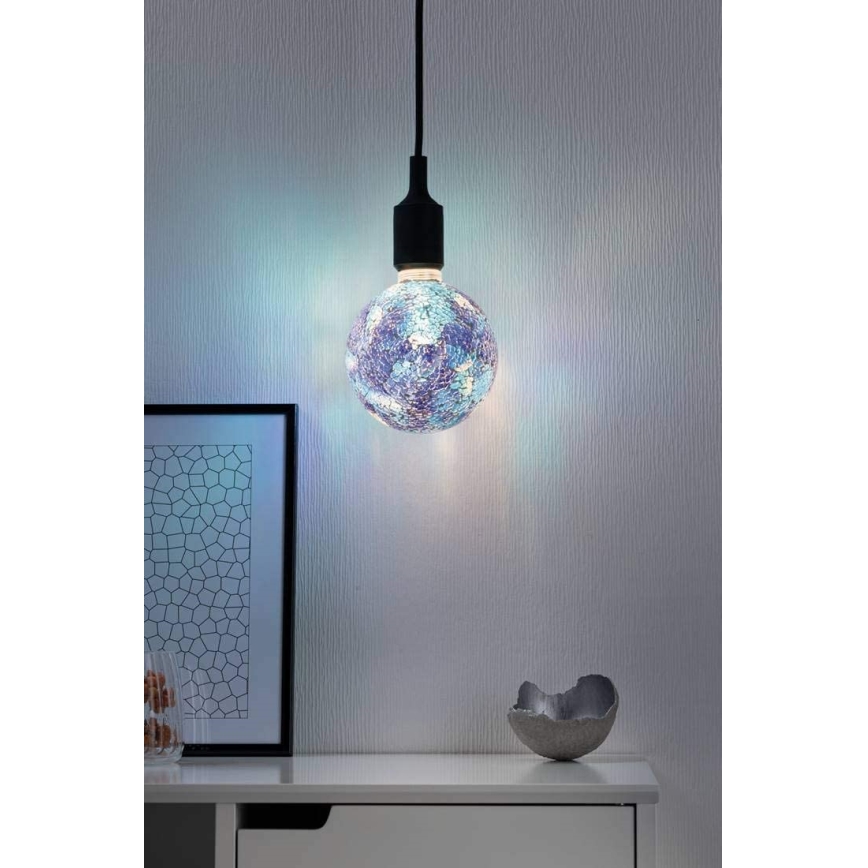 LED-pære dæmpbar MOSAIC G125 E27/5W/230V 2700K - Paulmann 28750