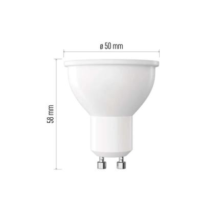LED-pære dæmpbar MR16 GU10/7W/230V 4000K