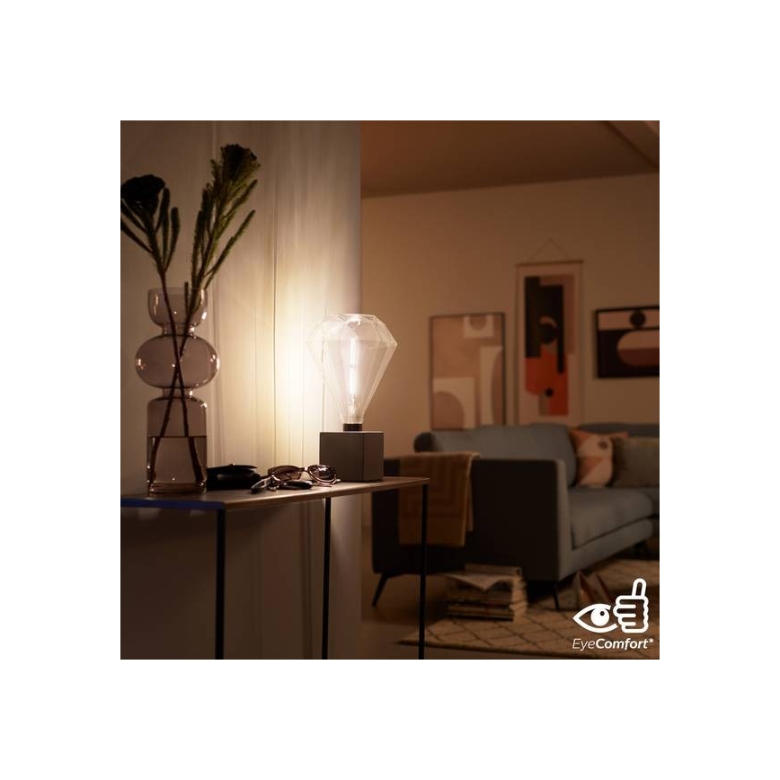 LED-pære dæmpbar Philips E27/4W/230V 3000K