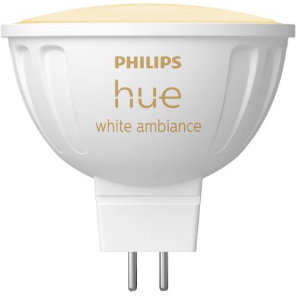 LED-pære dæmpbar Philips Hue White Ambiance GU5,3/MR16/5,1W/12V 2200-6500K