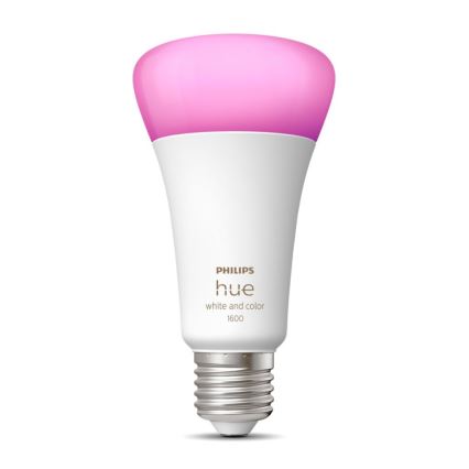 LED-pære dæmpbar Philips Hue White And Color Ambiance A67 E27/13,5W/230V 2000-6500K