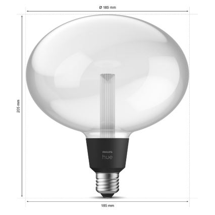 LED-pære dæmpbar Philips Hue White And Color Ambiance E27/6,5W/230V 2000-6500K