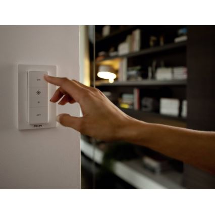 LED-pære dæmpbar Philips Hue WHITE A60 E27/9,5W/230V 2700K + fjernbetjening