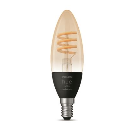 LED-pære dæmpbar Philips Hue WHITE AMBIANCE E14/4,6W/230V 2200-4500K