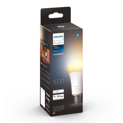 LED-pære dæmpbar Philips Hue WHITE AMBIANCE E27/13W/230V 2200-6500K