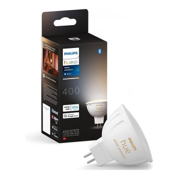 LED-pære dæmpbar Philips Hue White Ambiance GU5,3/MR16/5,1W/12V 2200-6500K