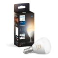 LED-pære dæmpbar Philips Hue WHITE AMBIANCE P45 E14/5,1W/230V 2200-6500K