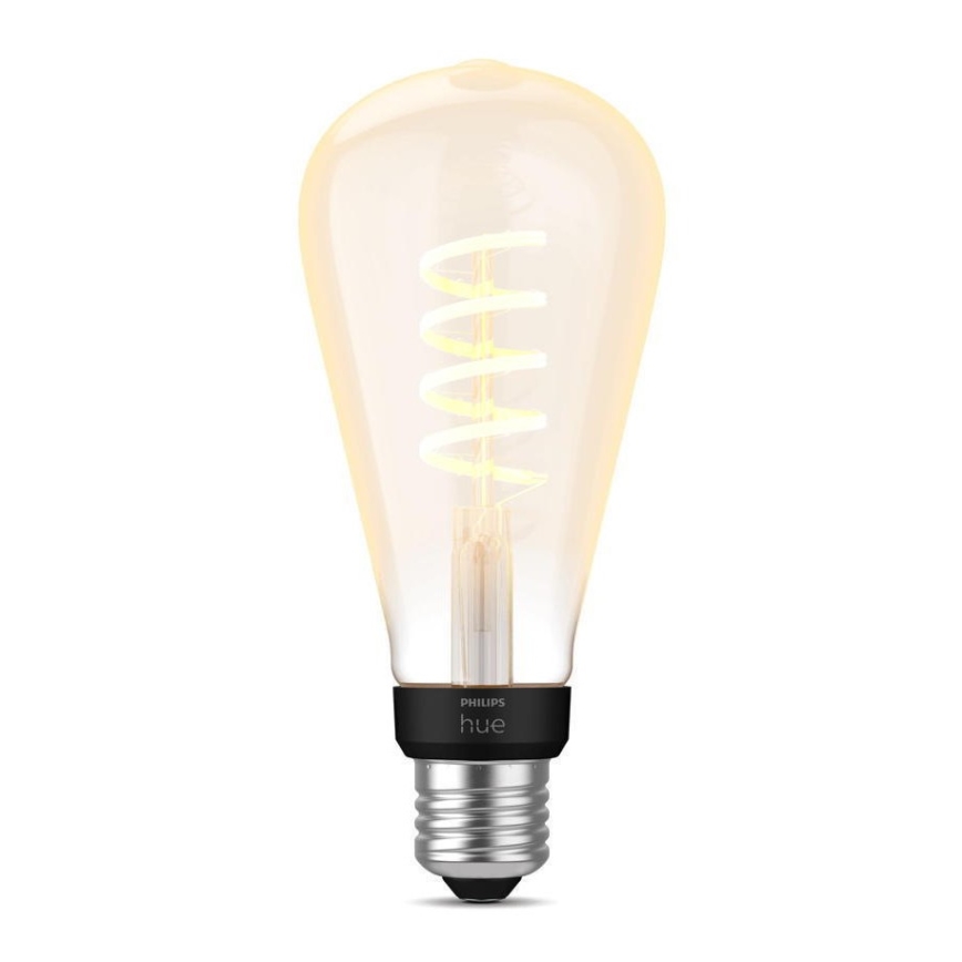 LED-pære dæmpbar Philips Hue WHITE AMBIANCE ST72 E27/7W/230V 2200-4500K