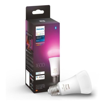 LED-pære dæmpbar Philips Hue White And Color Ambiance A67 E27/13,5W/230V 2000-6500K