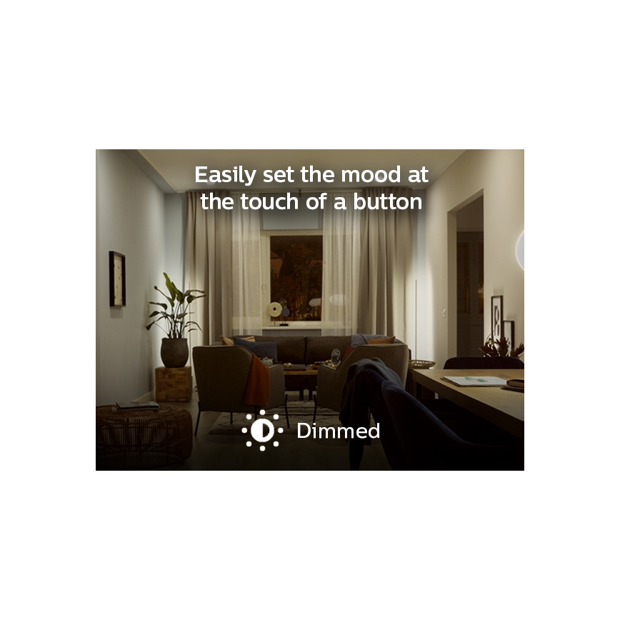 LED-pære dæmpbar Philips Hue WHITE E14/5,5W/230V 2700K