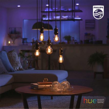 LED-pære dæmpbar Philips Hue WHITE FILAMENT A60 E27/7W/230V 2100K