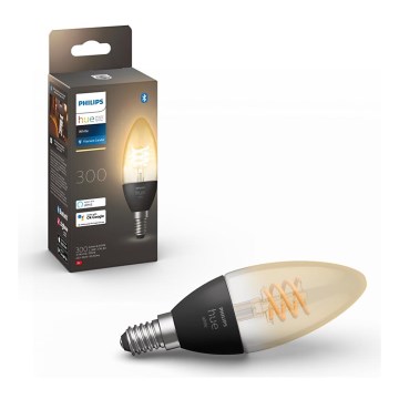 LED-pære dæmpbar Philips Hue WHITE FILAMENT E14/4,5W/230V 2100K