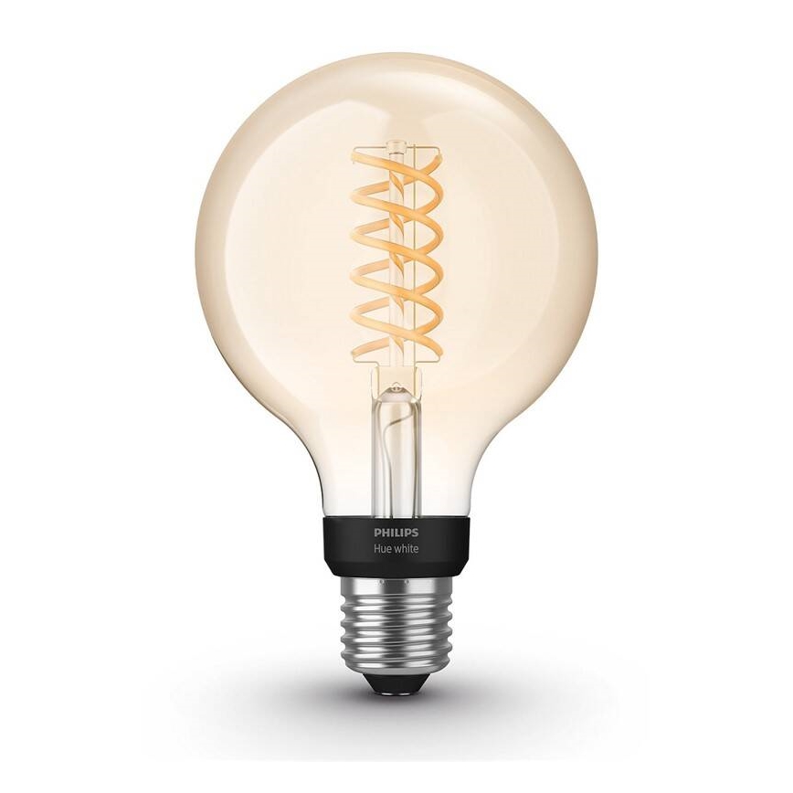 LED-pære dæmpbar Philips Hue WHITE FILAMENT G93 E27/7,2W/230V 2100K