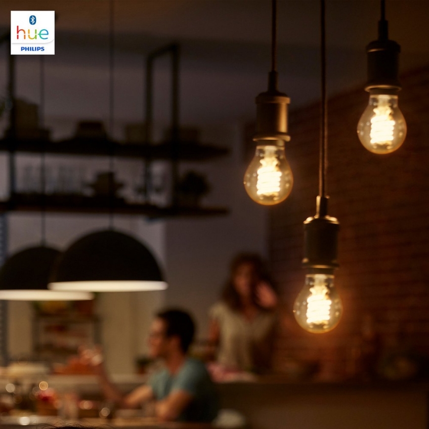 LED-pære dæmpbar Philips Hue WHITE FILAMENT G93 E27/7W/230V 2100K