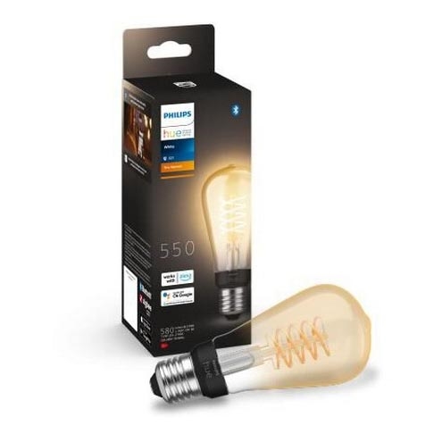 LED-pære dæmpbar Philips Hue WHITE FILAMENT ST64 E27/7W/230V 2100K