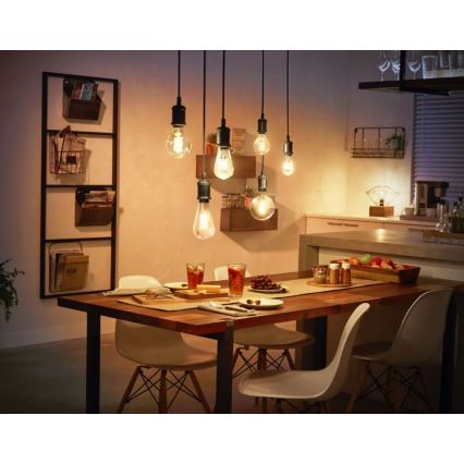 LED-pære dæmpbar Philips Hue WHITE FILAMENT ST64 E27/7W/230V 2100K