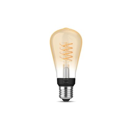 LED-pære dæmpbar Philips Hue WHITE FILAMENT ST64 E27/7W/230V 2100K