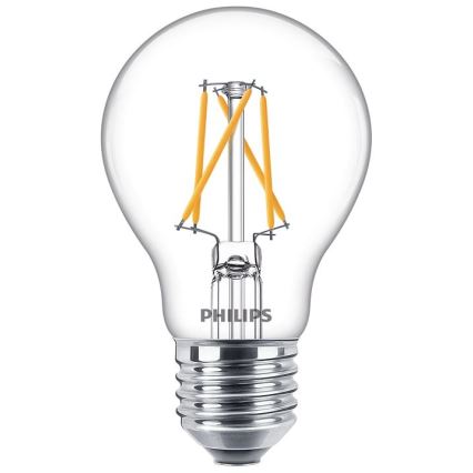 LED-pære dæmpbar Philips Warm Glow A60 B22/7W/230V 2200-2700K CRI 90