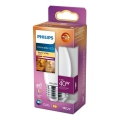 LED-pære dæmpbar Philips Warm Glow B35 E27/3,4W/230V 2200-2700K CRI 90