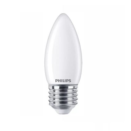 LED-pære dæmpbar Philips Warm Glow B35 E27/3,4W/230V 2200-2700K CRI 90