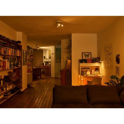 LED-pære dæmpbar Philips Warm Glow E27/7W/230V 2200-2700K CRI 90