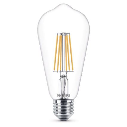 LED-pære dæmpbar Philips Warm Glow E27/8W/230V 2200-2700K