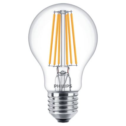 LED-pære dæmpbar  Philips Warm Glow E27/8W/230V 2200K-2700K 