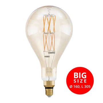 LED-pære dæmpbar PS160 E27/8W/230V 2100K - Eglo 11686