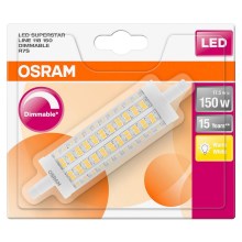 LED-pære dæmpbar R7s/17,5W/230V 2700K - Osram 118 mm