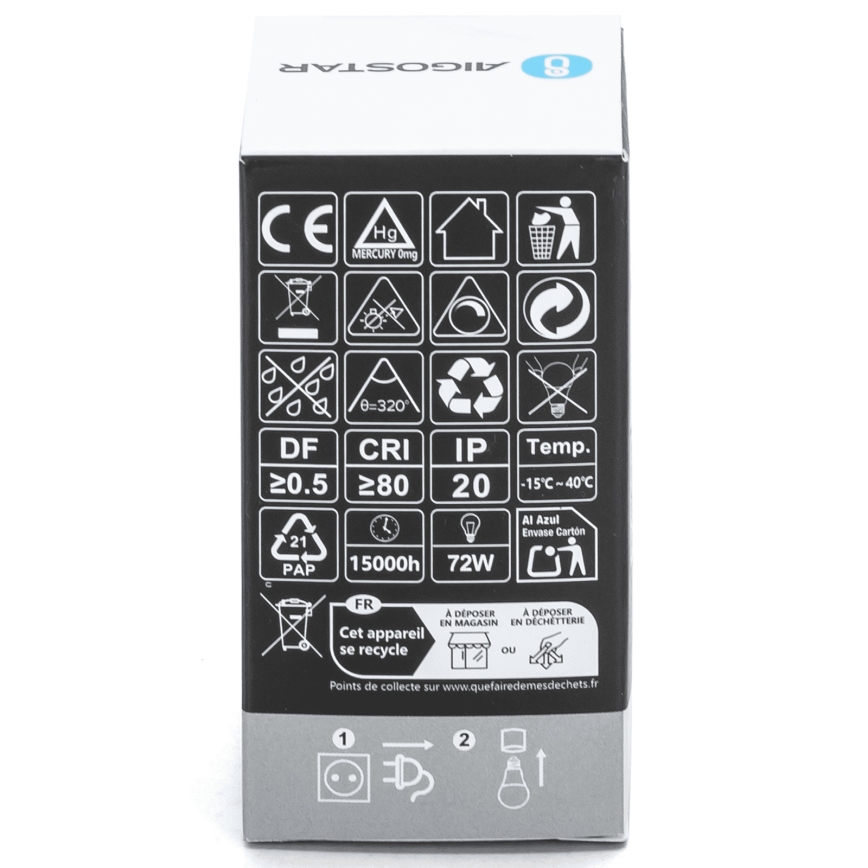 LED-pære dæmpbar R7s/8W/230V 6500K - Aigostar
