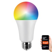 LED-pære dæmpbar RGB-farver A70 E27/11W/230V 2700-6500K Wi-Fi Tuya