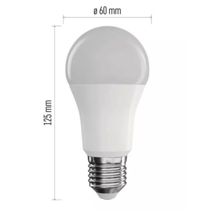 LED-pære dæmpbar RGB-farver GoSmart A60 E27/11W/230V 2700-6500K Tuya