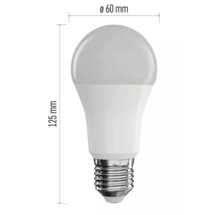 LED-pære dæmpbar RGB-farver GoSmart A60 E27/11W/230V 2700-6500K Wi-Fi Tuya