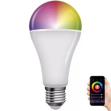 LED-pære dæmpbar RGB-farver GoSmart A65 E27/14W/230V 2700-6500K Tuya