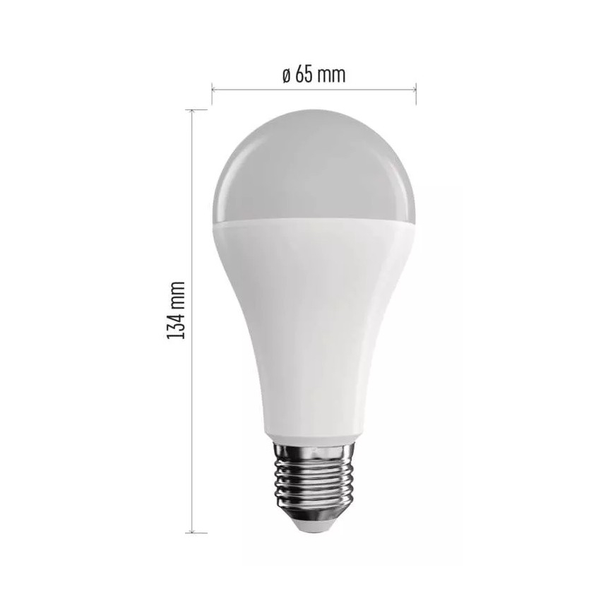 LED-pære dæmpbar RGB-farver GoSmart A65 E27/14W/230V 2700-6500K Wi-Fi Tuya