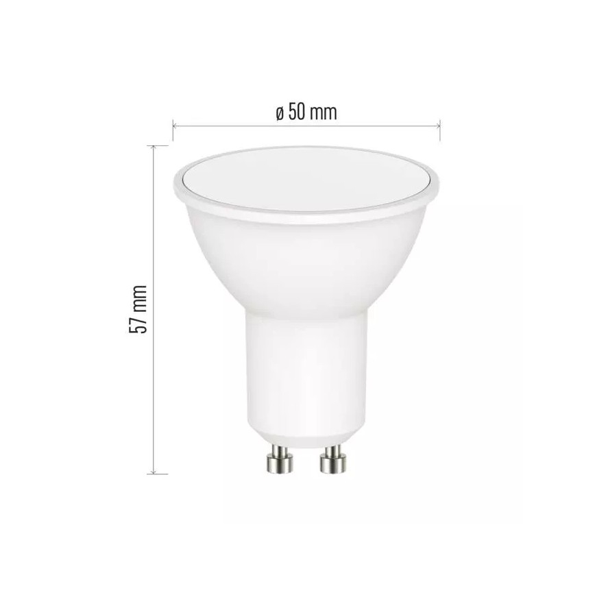 LED-pære dæmpbar RGB-farver GoSmart MR16 GU10/4,8W/230V 2700-6500K Wi-Fi Tuya