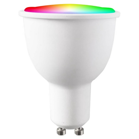 LED-pære dæmpbar RGB-farver GU10/5W/230V
