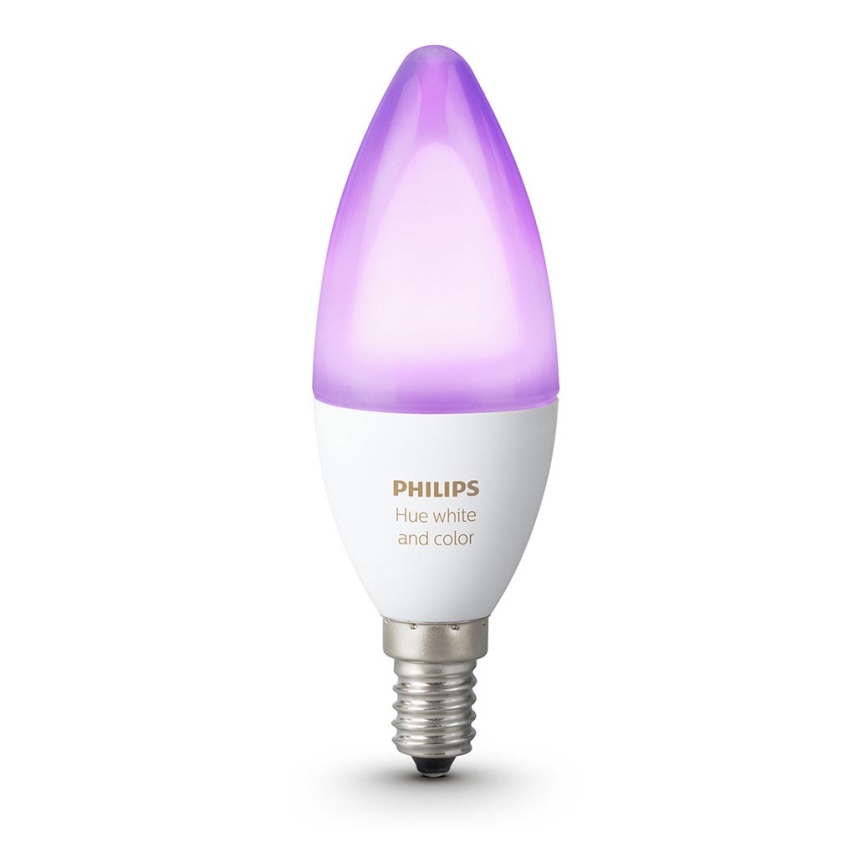 LED-pære dæmpbar RGB Philips Hue White And Color Ambience E14/6W/230V 2200-6500K