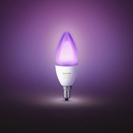 LED-pære dæmpbar RGB Philips Hue White And Color Ambience E14/6W/230V 2200-6500K