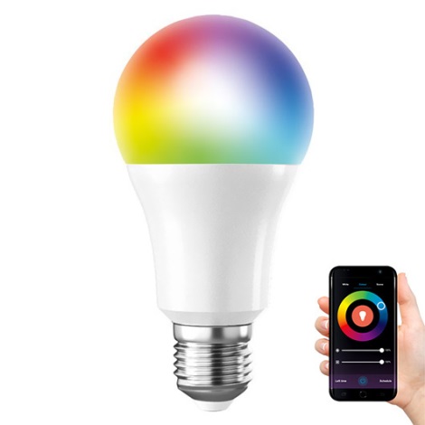 LED-pære dæmpbar RGB SMART E27/10W/230V 3000-6500K Wi-Fi Tuya