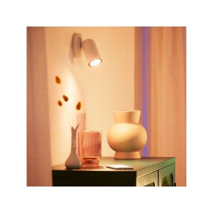 LED-pære dæmpbar RGBW-farver PAR16 GU10/4,7W/230V 2200-6500K CRI 90 Wi-Fi - WiZ