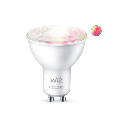 LED-pære dæmpbar RGBW-farver PAR16 GU10/4,7W/230V 2200-6500K CRI 90 Wi-Fi - WiZ